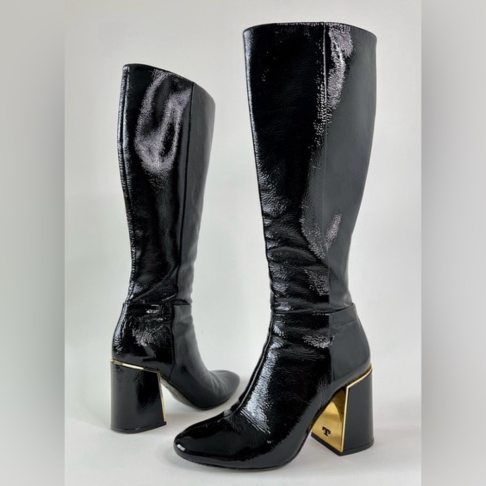 Tory Burch | Shoes | Tory Burch Rare Juliana Tall Boot Black...
